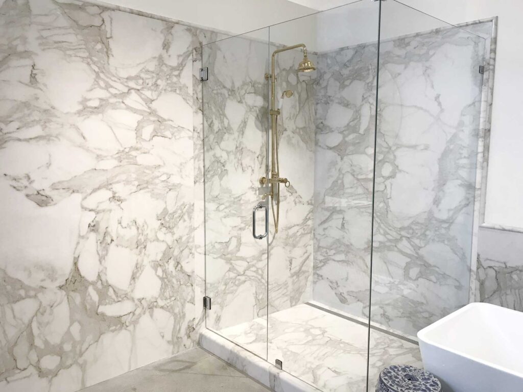 Custom Marble Shower